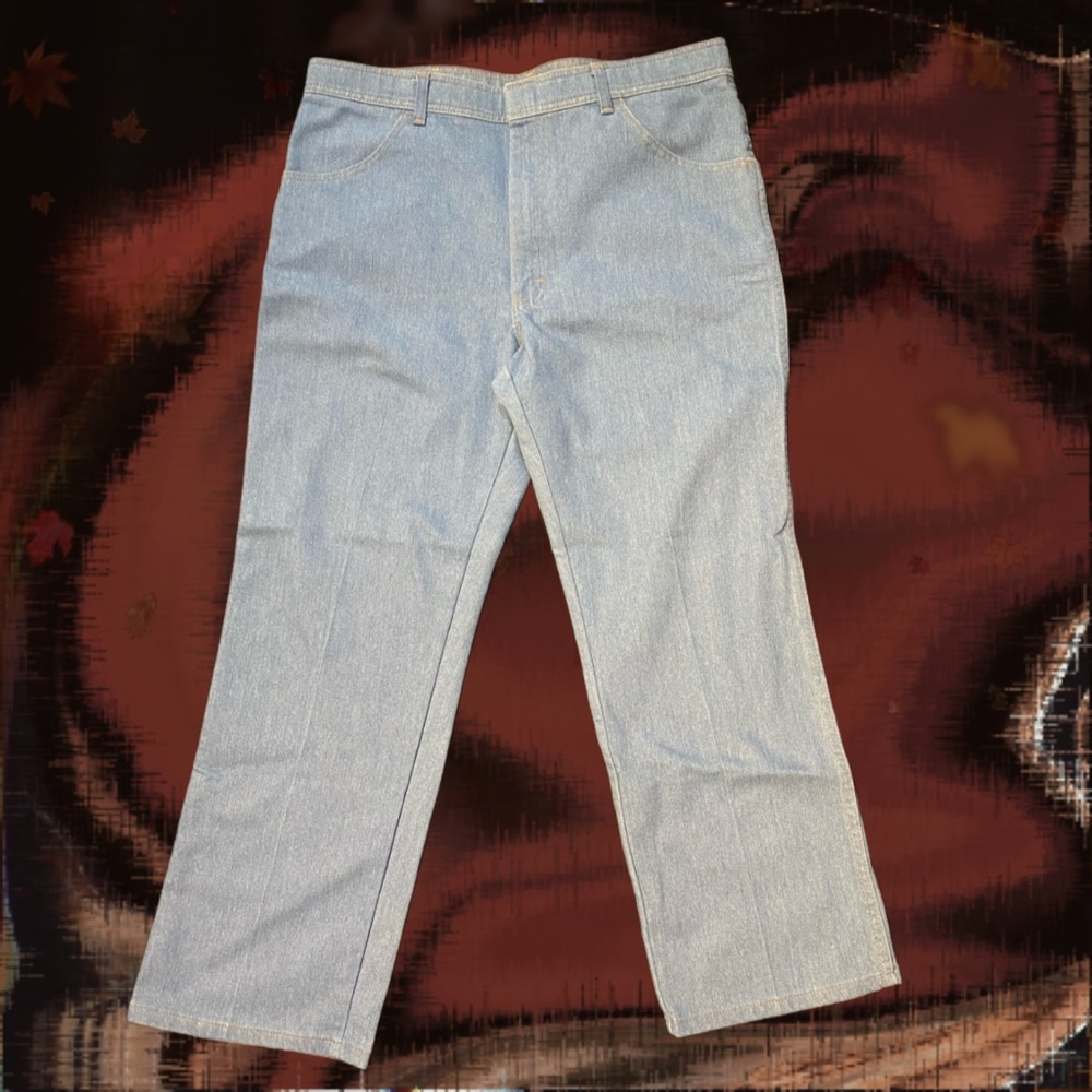 Wrangler Regular Fit Blue Denim Jeans  38x29
